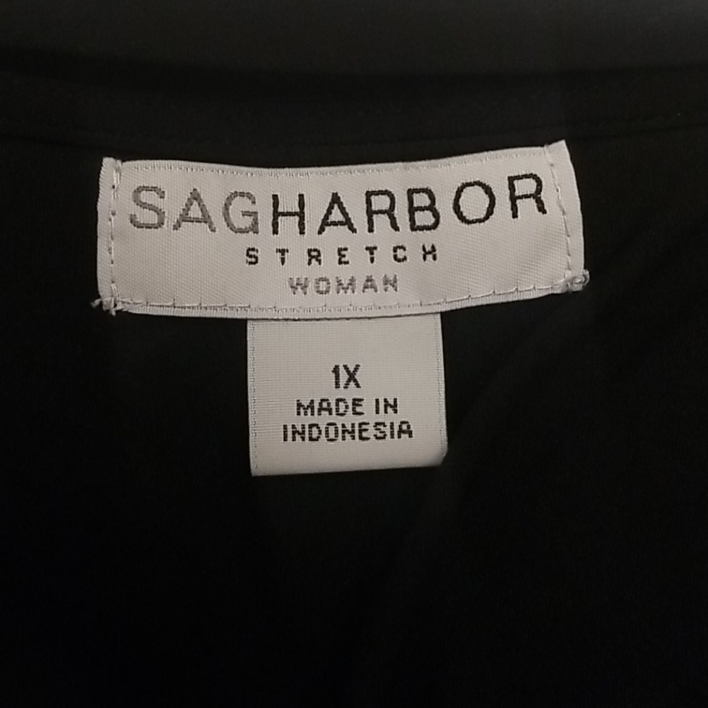 NWOT !RARE FIND! Sag Harbor blouse size 1X - Picture 5 of 8